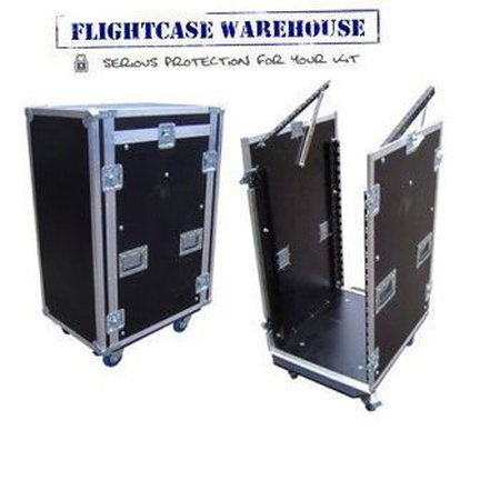 10u x 16u Console Mixer Rack Flight Case